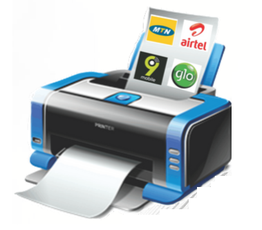 Recharge Card Printing